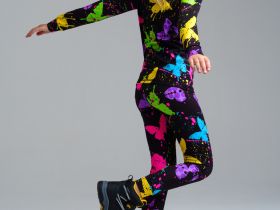 Термокомплект трикотажный для девочек: брюки, толстовка для эпизодического использования