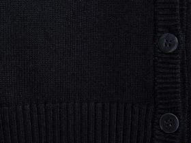 Кардиган для девочек, Черный