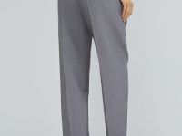 Брюки с ремнём, Серый