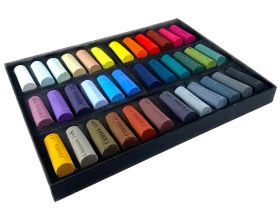 Набор пастели сухая Гамма, 36 цветов, картон. упак.