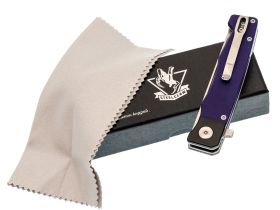 Складной нож Steelclaw "Гектор", сталь VG10, рукоять G10, фиолетовый