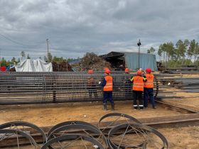 Студенты Якутии и Иркутска прошли практику на площадке строительства Ленского моста