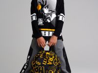 Фуфайка трикотажная для мальчиков (футболка с длинными рукавами)