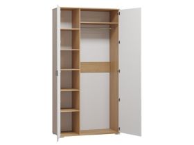 Распашной шкаф Стелла 2-120x240 Дуб Барбера
