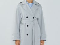 Длинный плащ, Серый