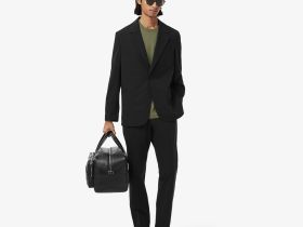 Мужская хлопковая футболка Lacoste с коротким рукавом