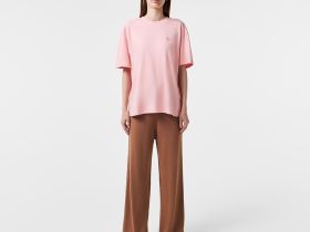 Женская футболка Lacoste стандартного кроя