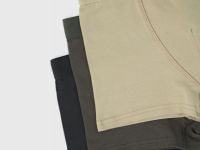 Трусы для мальчиков, 3 шт., Серый