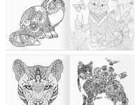 Раскраска для взрослых ТРИ СОВЫ "Антистресс-терапия. Такие разные кошки", склейка, 228*228 мм, 64 ст