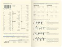 Записная книжка, кожзам Berlingo "Instinct" А6 80 л, черный срез, черный/лаванда, с резинкой