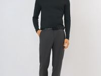 Брюки со стрелками, Серый