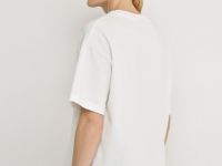 Футболка с географическим принтом O'STIN х Экспедиция, Белый