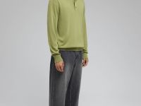 Джемпер-поло с шерстью