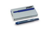 Набор картриджей для перьевых ручек LAMY T10 5 шт, Сине-черный