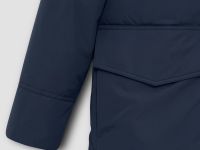 Пальто утепленное с утиным пухом