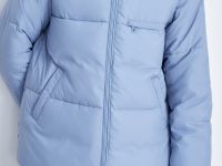 Утепленная куртка прямого кроя