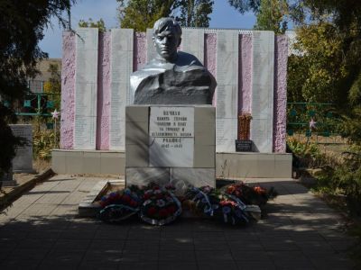 Братская могила советских воинов, погибших в период Сталинградской битвы