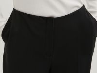 Брюки-клеш на средней посадке