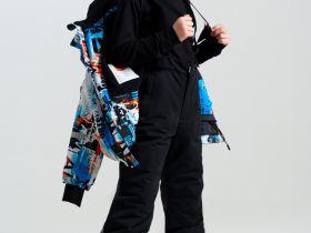 Куртка текстильная с полиуретановым покрытием для мальчиков