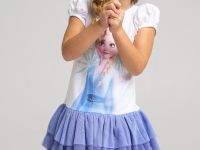 Платье трикотажное с принтом «Холодное сердце»