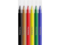 Набор фломастеров Гамма "Классические" 6 цв., смываемые, картон. упак., европодвес