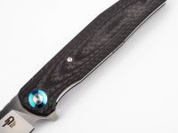 Складной нож Bestech Knives ASCOT, D2, Черно-серый карбон