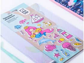 Наклейки объемные MESHU "Under the sea", 10*24см, 25 наклеек