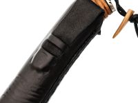 Авторский нож Сокол, сталь мозаичный дамаск, подарочная шкатулка