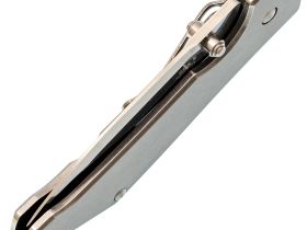 Складной нож Sanrenmu 7089LUX-SA, сталь sandvik 12C27, рукоять сталь