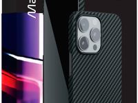 Клип-кейс VLP Kevlar Case для Apple iPhone 16 Pro с MagSafe чёрный