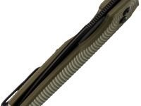 Складной нож Kizer Dogfish, сталь NitroV, рукоять G10, оливковый