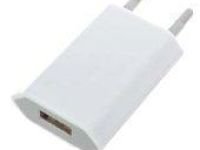 Сетевое зарядное устройство Apple iPhone 1А USB Power Adapter (белый) (MD813ZM/A)