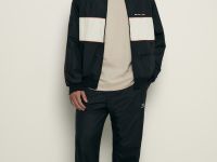 Олимпийка с контрастной отделкой из капсулы ретро