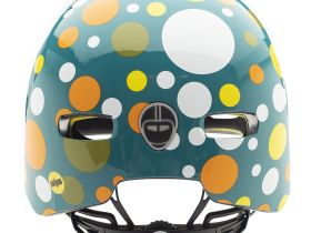 Nutcase Шлем защитный Nutcase Street Polka Face, цвет Синий-Оранжевый, ростовка S