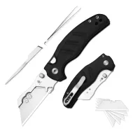 Складной нож Kizer C01C Uti 1, сталь 5Cr15MoV, рукоять G10, черный