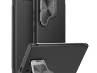 Чехол-книжка Nillkin Qin Prop Leather для Samsung Galaxy S24+ экокожа (черный)