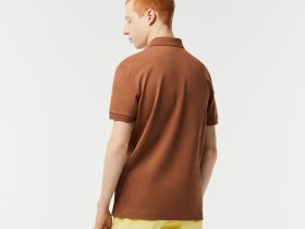 Мужское поло Lacoste PARIS стандартного кроя