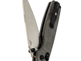 Складной нож Kizer Original 2, сталь 14C28N, рукоять микарта