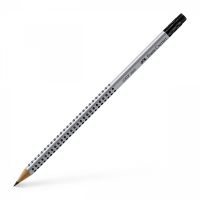 Карандаш чернографитный Faber-Castell "GRIP 2001" с ластиком HB