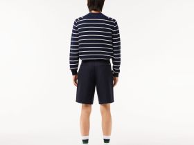 Мужские хлопковые шорты Lacoste прямого кроя