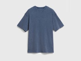 Футболка из структурной ткани, Синий