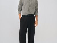 Рубашка с длинным рукавом, Коричневый