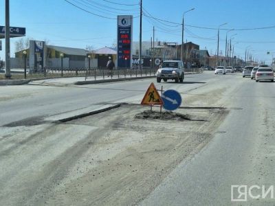 На этой неделе будет завершён ямочный ремонт на улице Чернышевского в Якутске