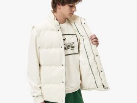 Мужская вельветовая куртка Lacoste