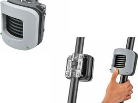 Крепление на раму для детских велокресел Author Polisport (серый)