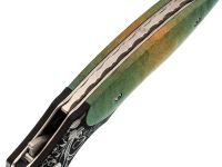 Складной нож Steelclaw Анис, сталь asp30, рукоять кап клена