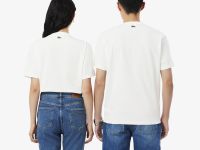 Хлопковая футболка Lacoste унисекс