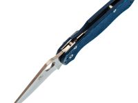 Складной нож Steelclaw Боец-2, сталь D2, рукоять микарта, синий