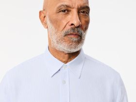 Мужская хлопковая рубашка Lacoste