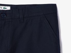 Мужские хлопковые шорты Lacoste прямого кроя